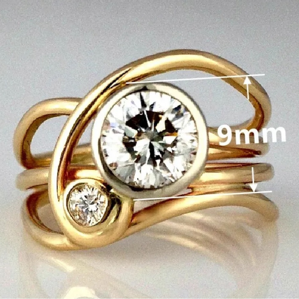 FLOWER PROMISE RING S - Picture 8 of 9